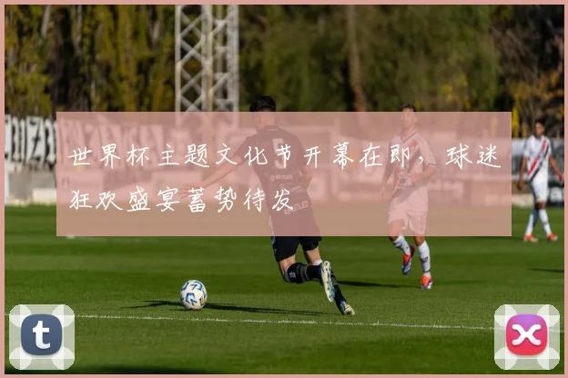 世界杯主题文化节开幕在即，球迷狂欢盛宴蓄势待发